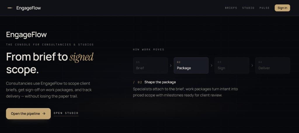 EngageFlow preview